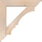 Ekena Millwork Balboa Traditional Smooth Bracket w/ Offset Brace, Douglas Fir, 7 1/2"W x 38"D x 38"H BKT0806X38X38BOA01SDF - alternate 3